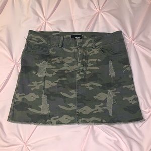 Army Jean Skirt